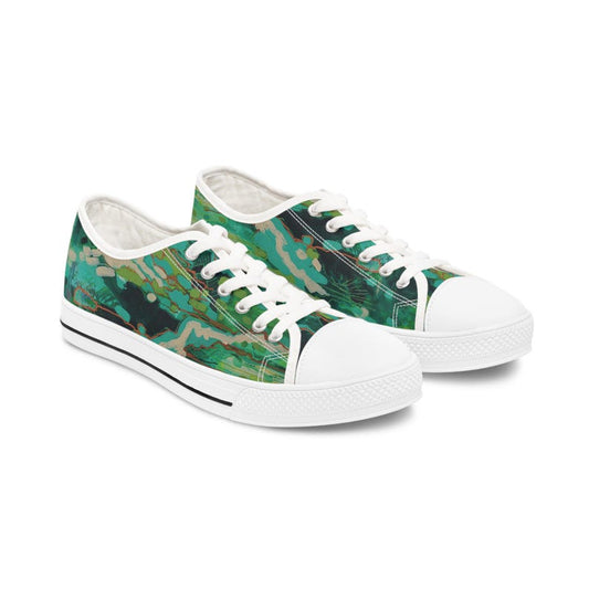 Colorful Women's Low Top Sneaker The Tree Remembers Sneaker